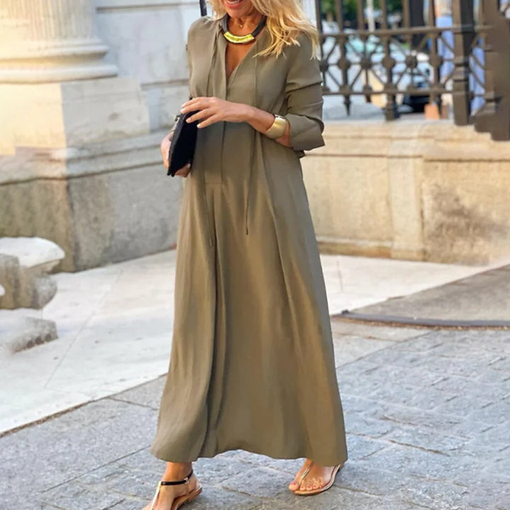 Vestido Maxi para Mujeres – Silueta Elegante