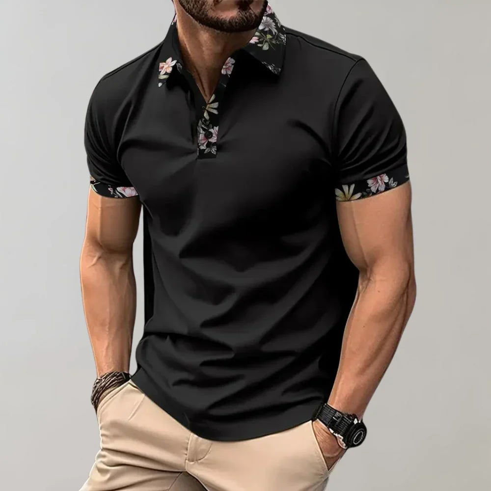 Camisa Polo de Manga Corta Ajuste Clásico para Hombres