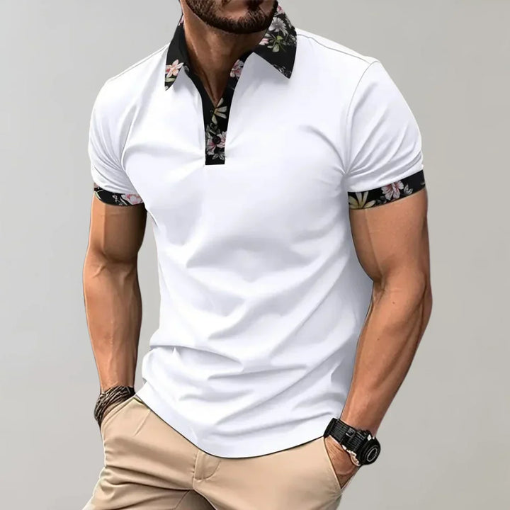 Camisa Polo de Manga Corta Ajuste Clásico para Hombres