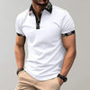 Polo de manga corta de corte clásico para hombre