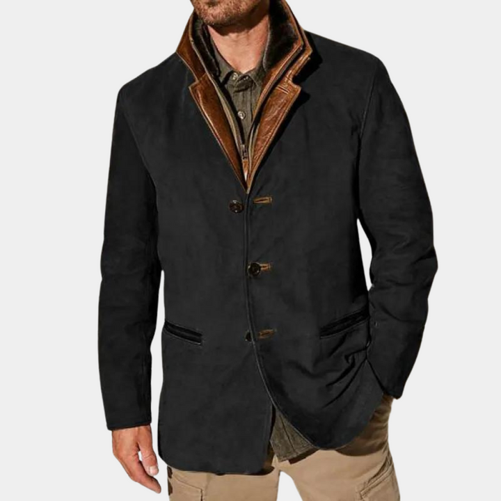 Elegante chaqueta de entretiempo para hombre