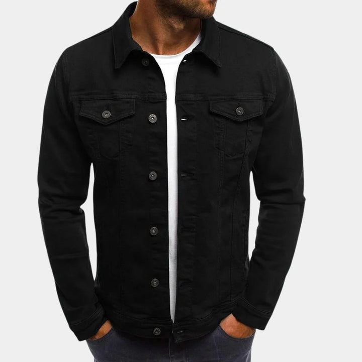 Chaqueta de Denim Casual para Hombres