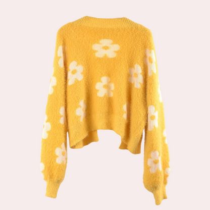 Haspana - Jersey floral para mujer