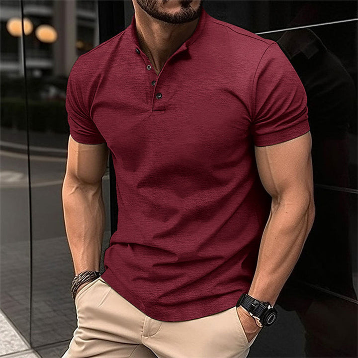 Carson – Polo clásico para hombre