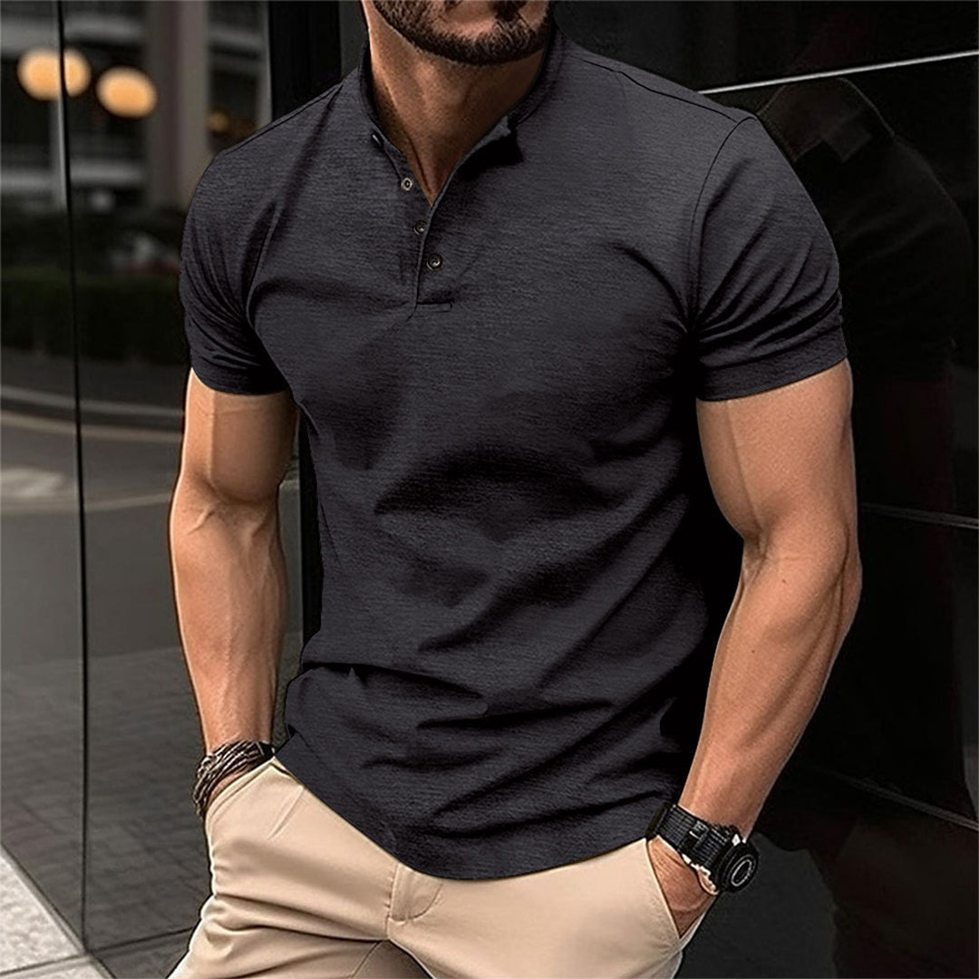 Carson – Polo clásico para hombre