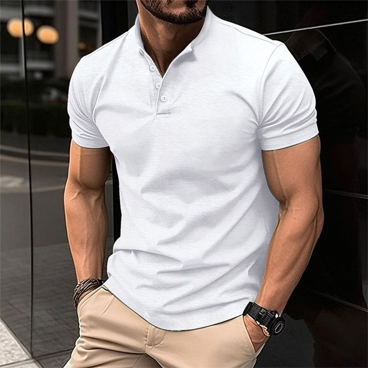 Carson – Polo clásico para hombre