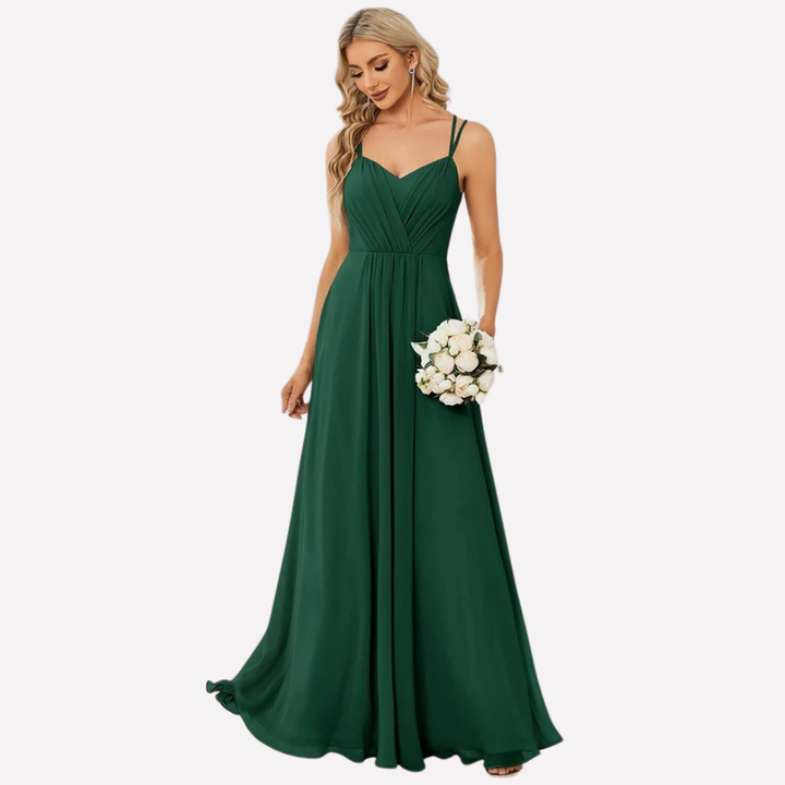 Vestido de Cuello Halter para Mujeres