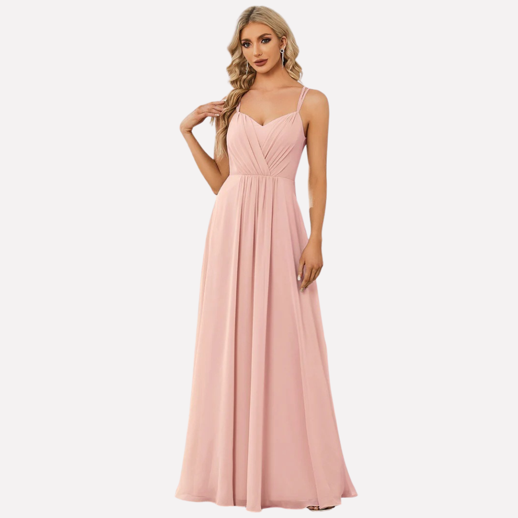 Vestido de Cuello Halter para Mujeres