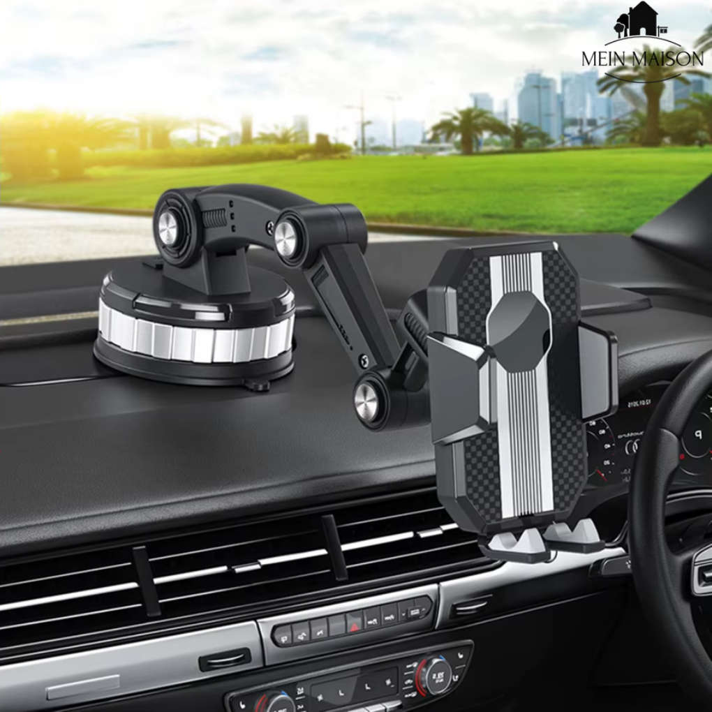 Soporte para Teléfono de Coche con Rotación de 360°