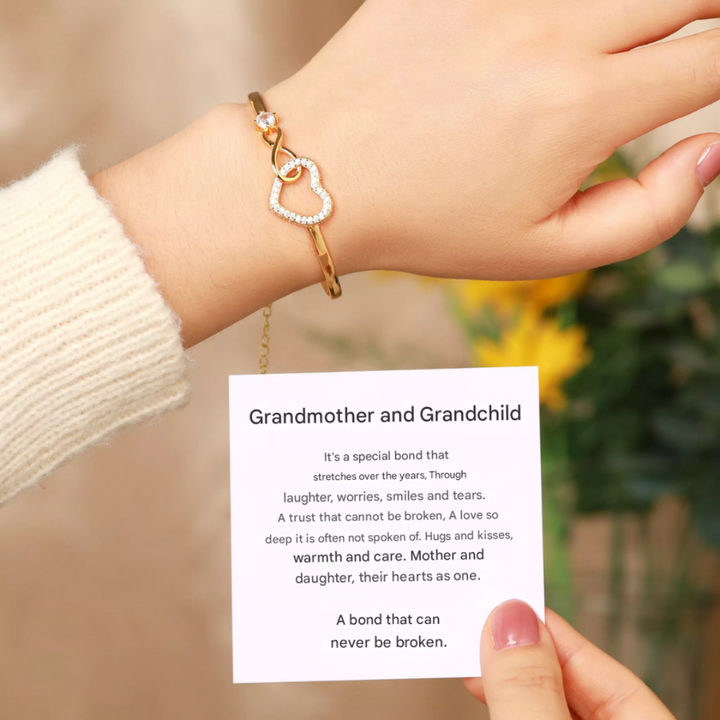 Pulsera de Corazón Infinito para Mujeres