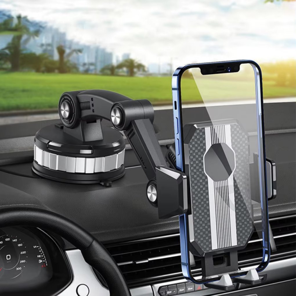 Soporte para Teléfono de Coche con Rotación de 360°