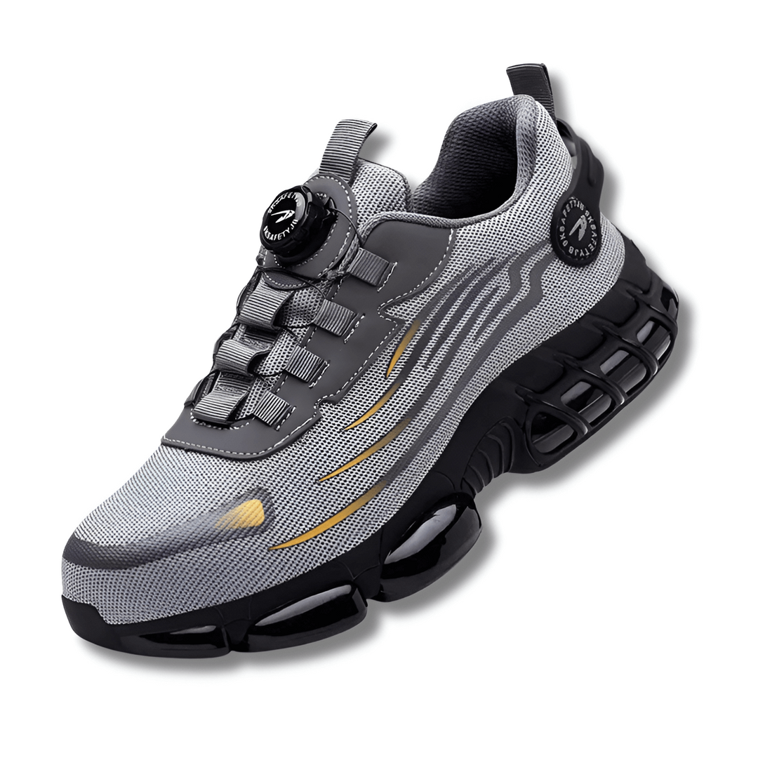 Zapatos de trabajo con cordones para hombre, diseñados para ofrecer equilibrio