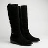 Bota de Mujer de Suela Similar a Suede con Largo Hasta la Rodilla