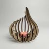 Soporte de Candela Escultórico Lagrima