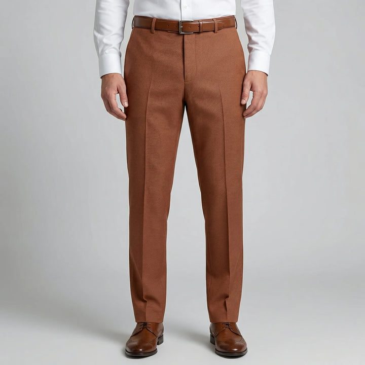 Pantalones de verano plisados ​​de corte relajado Casualve