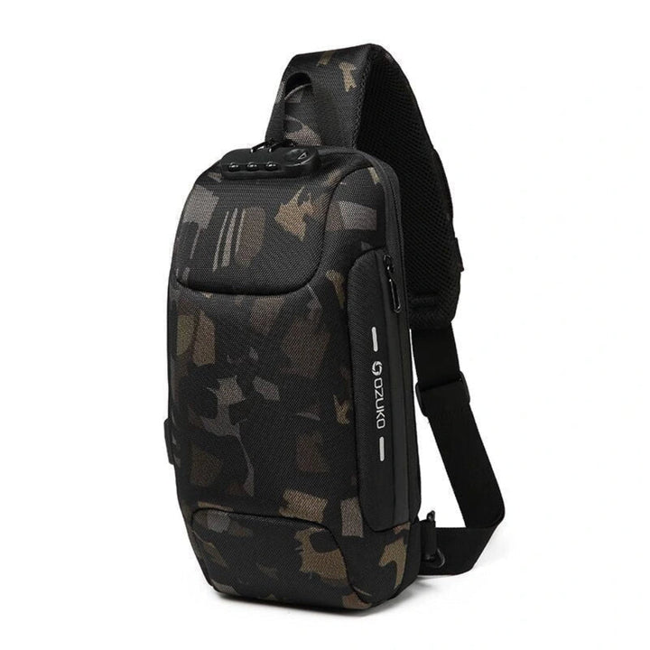 Bolso Cruzado Cargador Antirrobo