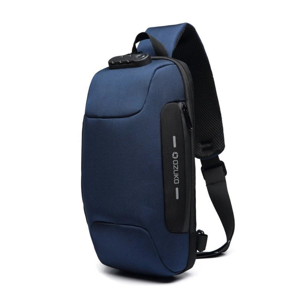 Bolso Cruzado Antirrobo con Carga USB