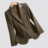 Blazer de un solo botón de inspiración coreana