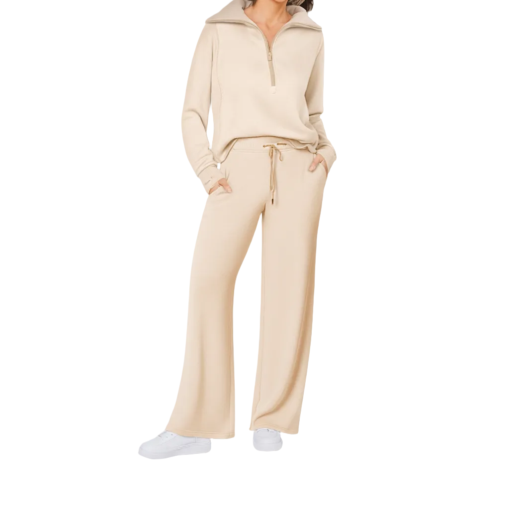 Conjunto de Lounge Cómodo y Estiloso de 2 Piezas para Mujeres