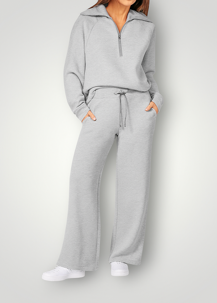 Conjunto de Lounge de 2 Piezas para Mujeres Cómodo y Estiloso