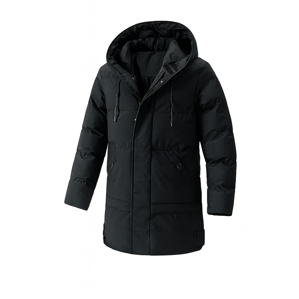 Chaqueta con Capucha Aislada para Hombres – Calidez Funcional con Estilo Diario