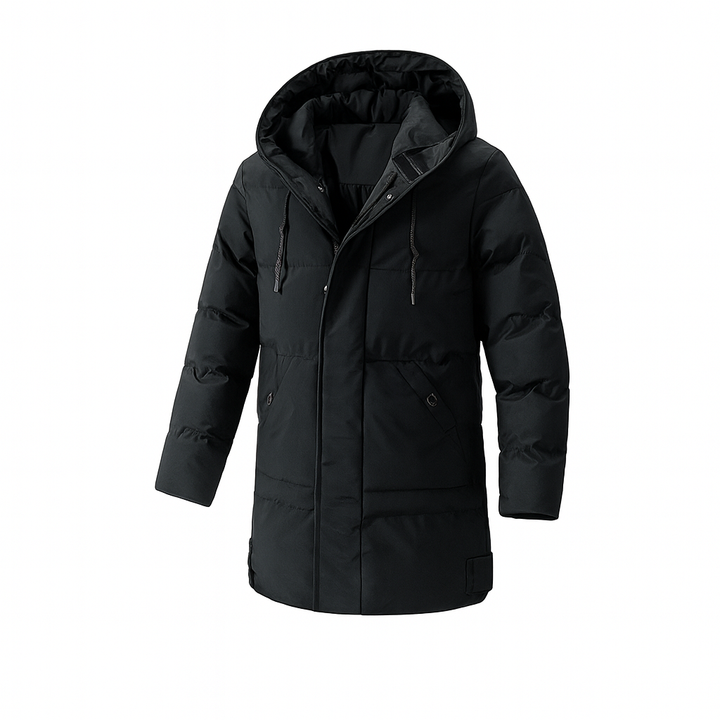 Chaqueta con Capucha Aislada para Hombres – Calidez Funcional con Estilo Diario