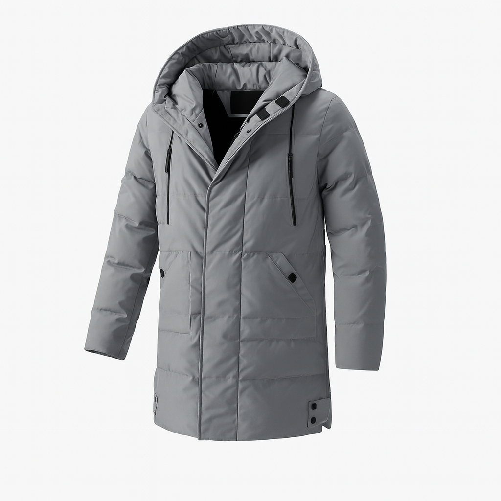 Chaqueta con Capucha Aislada para Hombres – Calidez Funcional con Estilo Diario