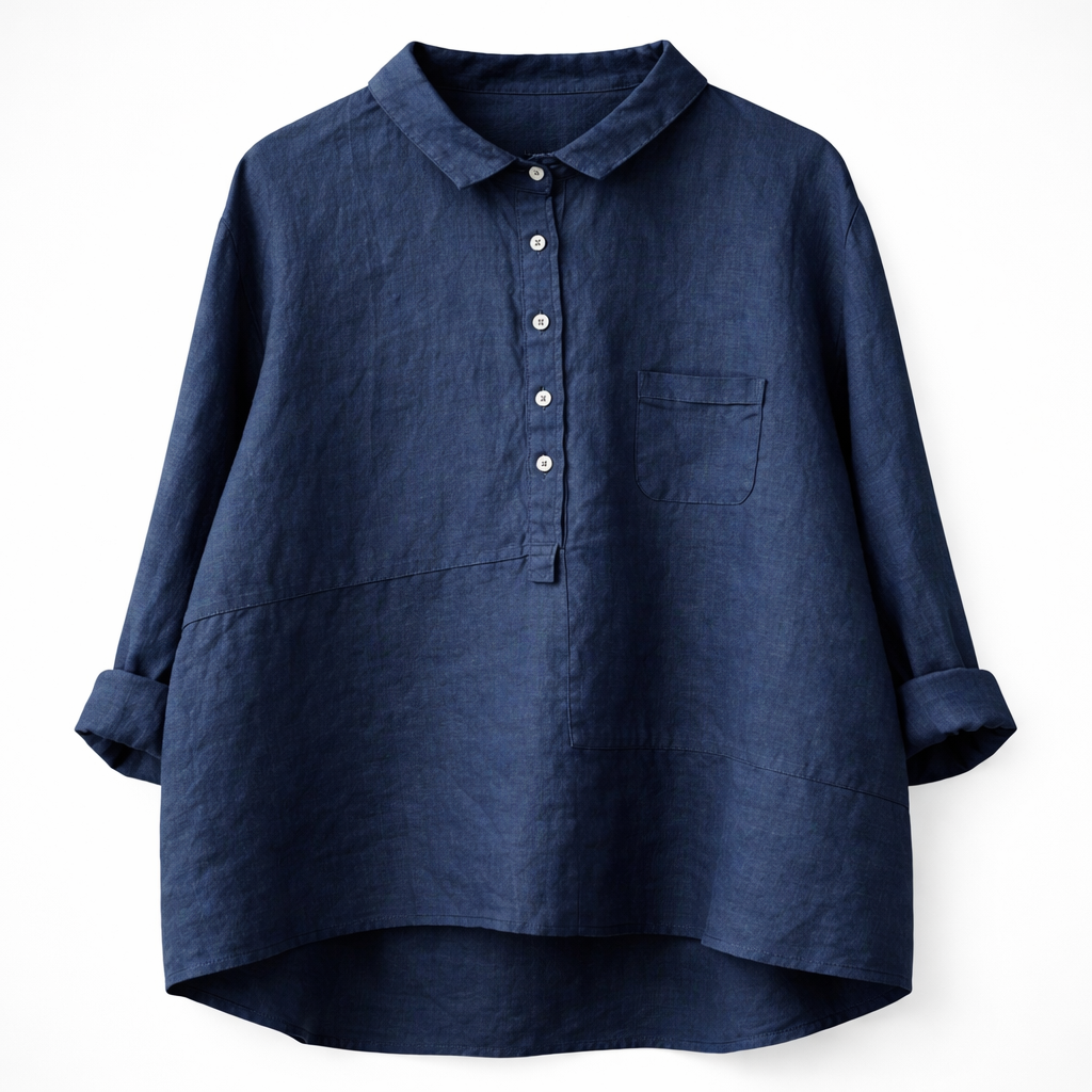 Blusa Elegante de Manga Larga para Mujeres
