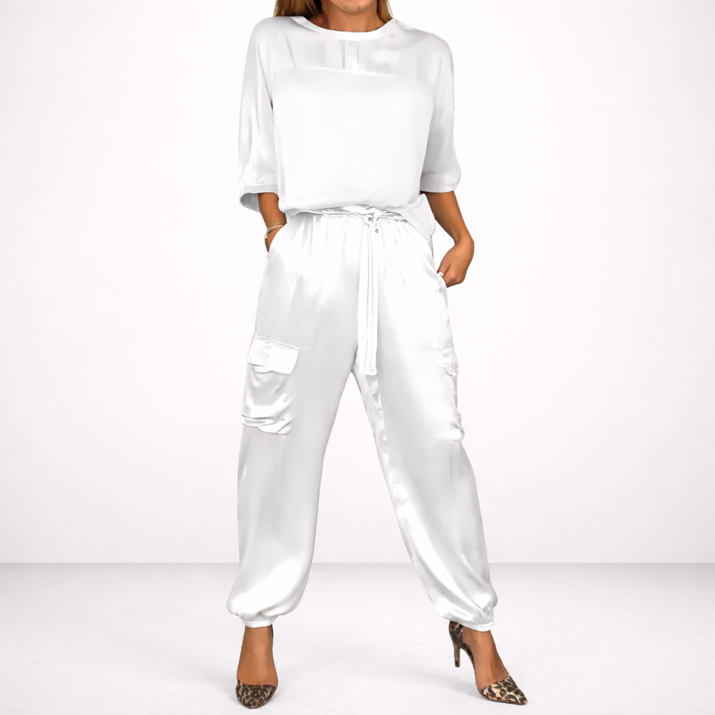 Conjunto Cómodo de Dos Piezas para Mujeres