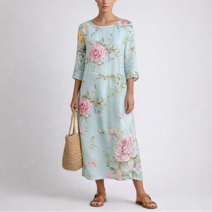 Vestido de Verano Floral Elegante para Mujeres