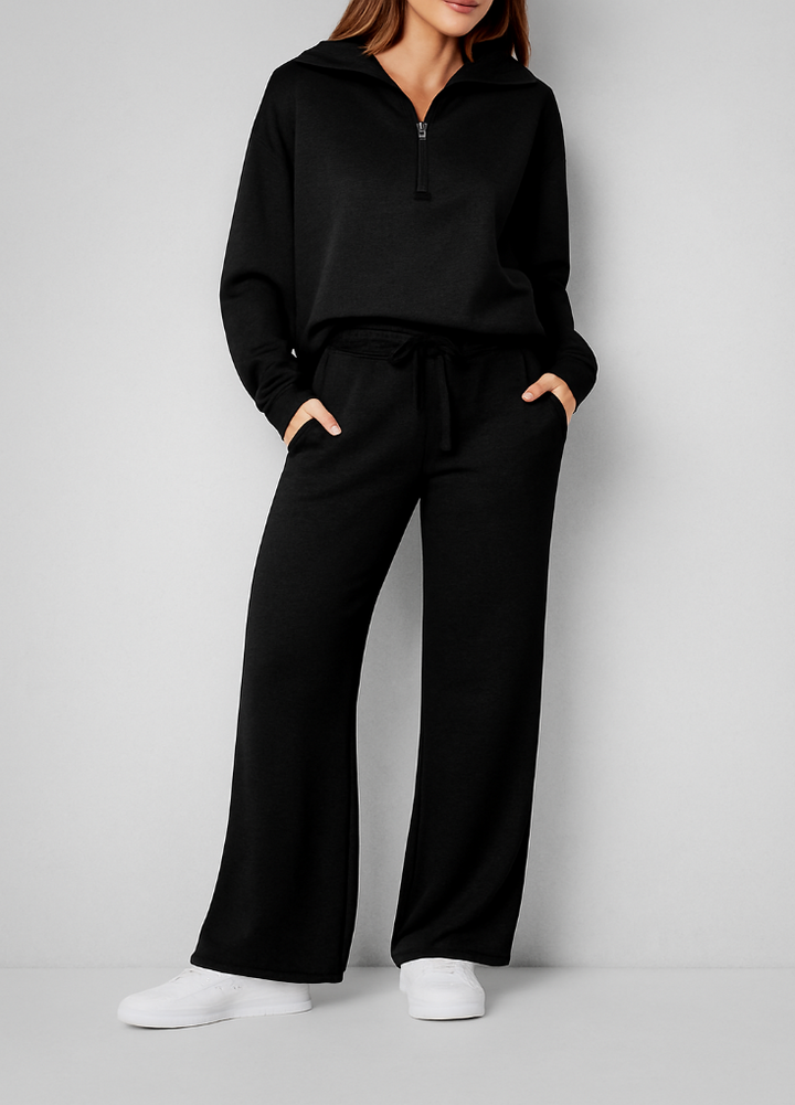 Conjunto de Lounge de 2 Piezas para Mujeres Cómodo y Estiloso