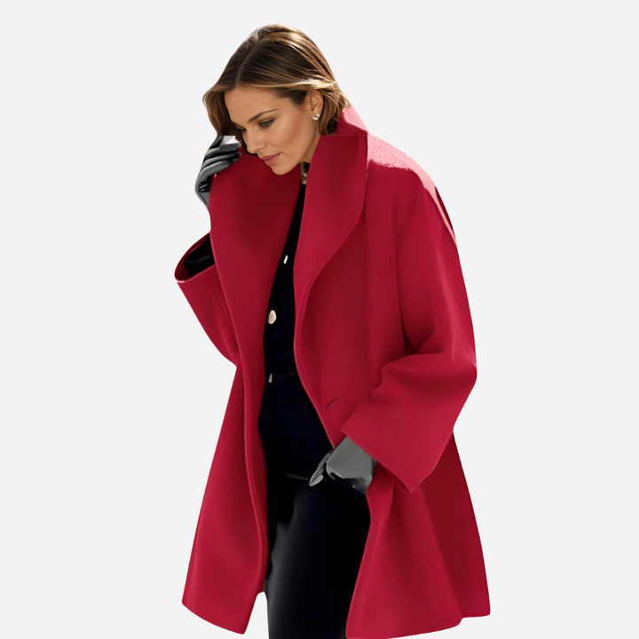 Chaqueta de Cuello Ancho para Mujeres