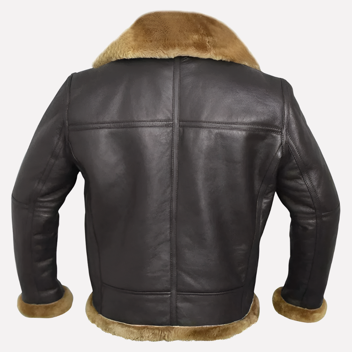 Chaqueta Estilo Shearling para Hombre