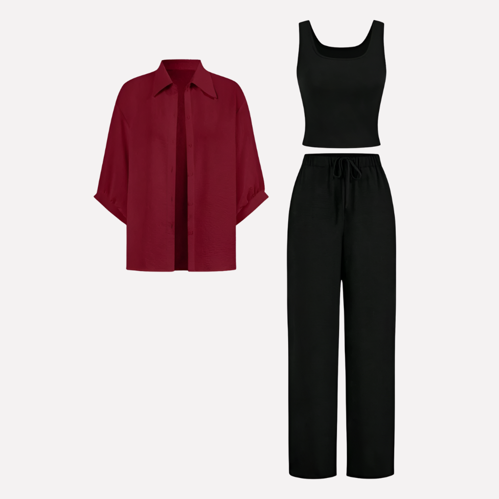 Conjunto de 3 piezas para mujeres