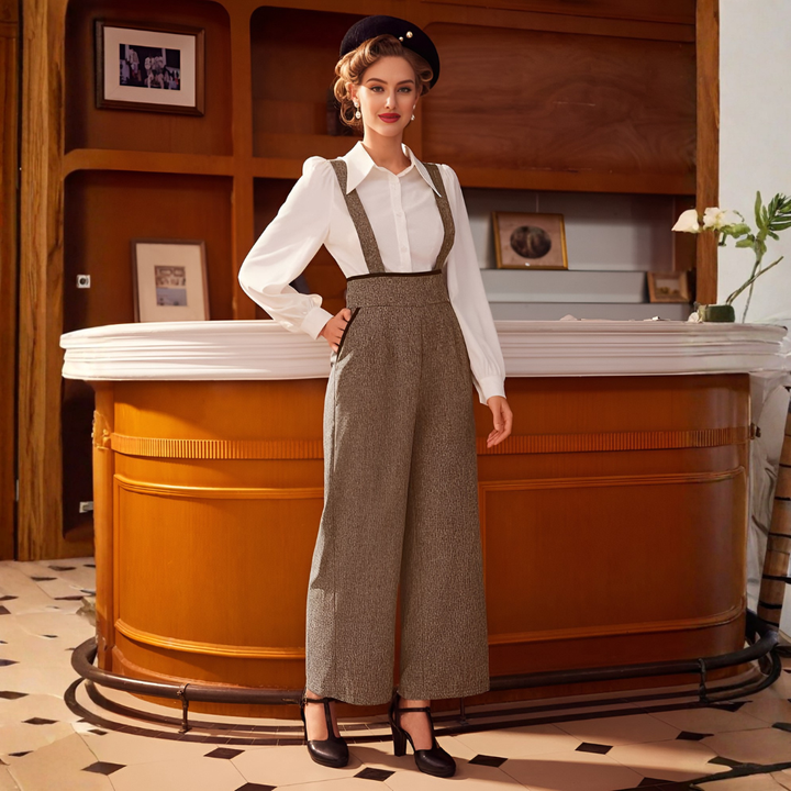 Mono de mujer estilo vintage