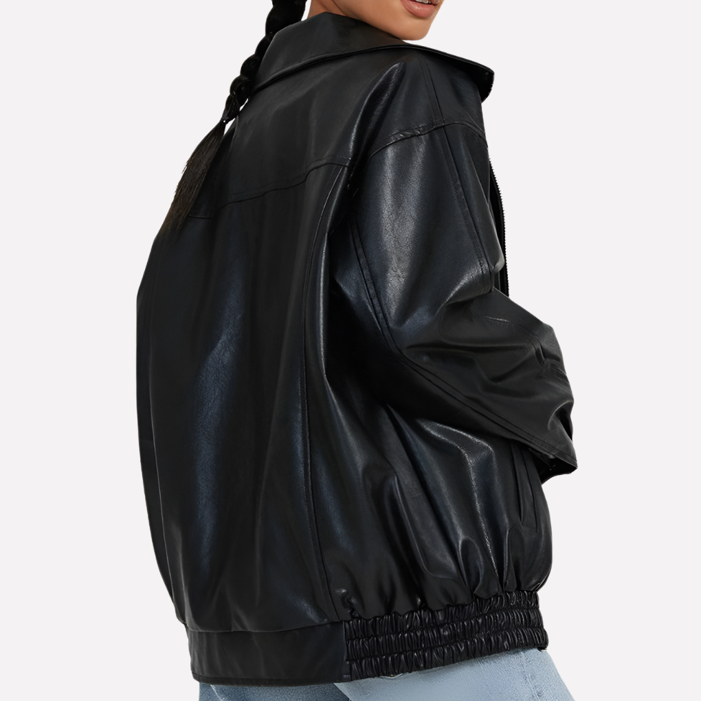 Chaqueta Bomber Grande para Mujeres