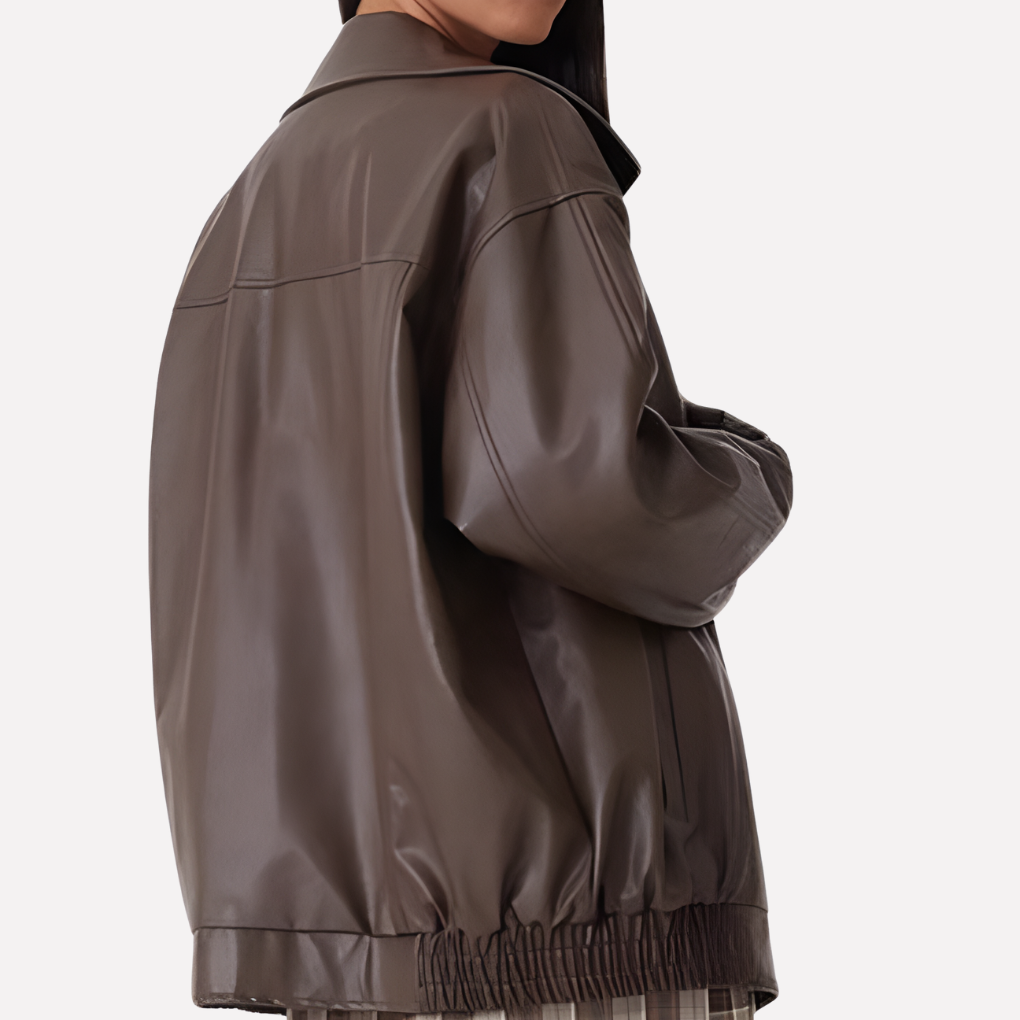 Chaqueta Bomber Grande para Mujeres