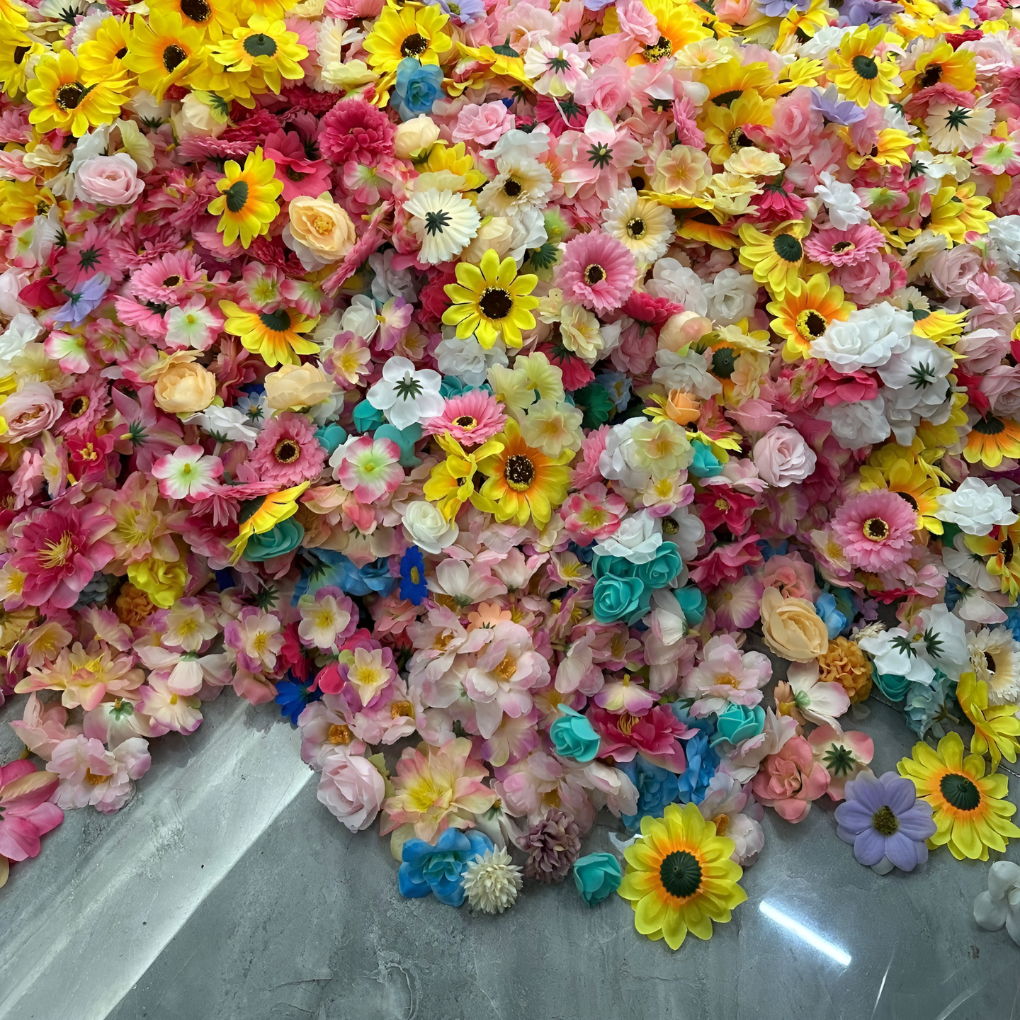 Cadena de Flores Artificiales de 100 Piezas