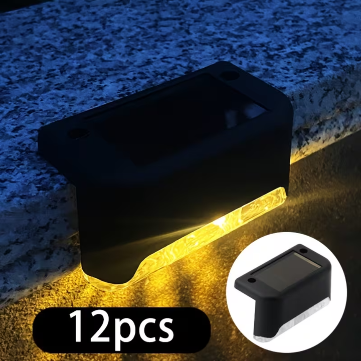Luces Solares para Deck y Valla Exteriores