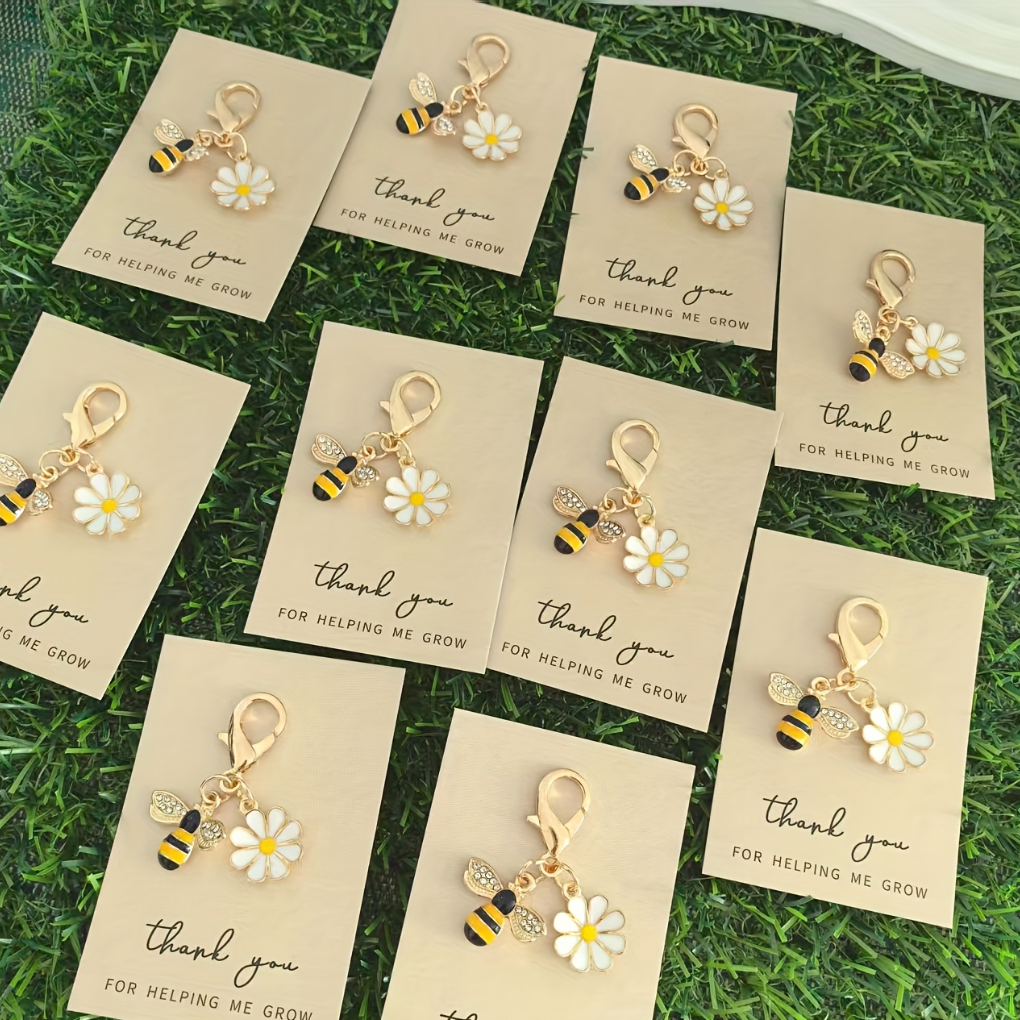 Tarjetas de Gracias y Amistad de 10 Piezas