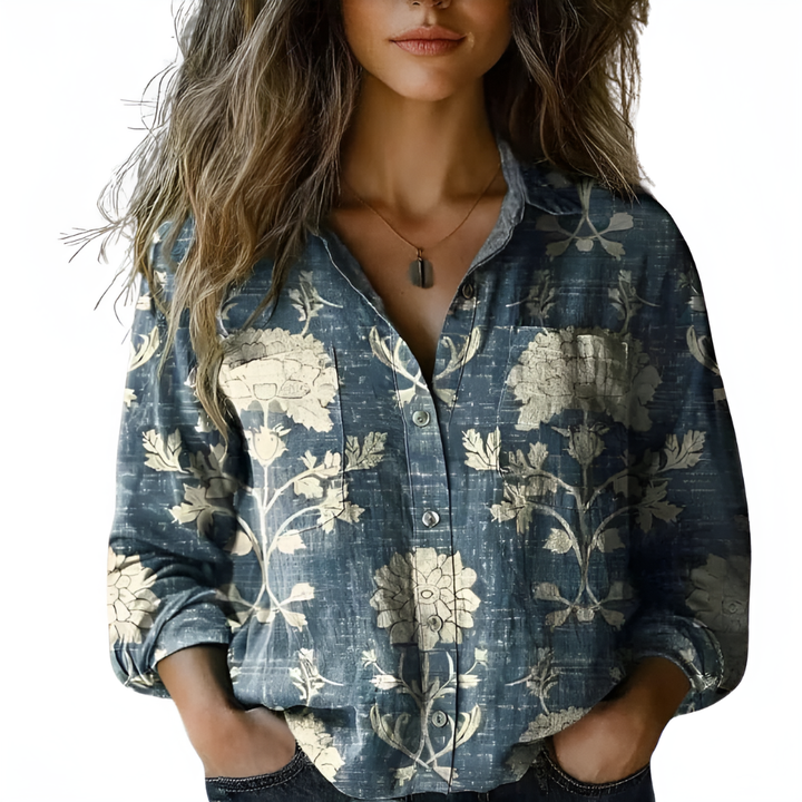 Camisa de Botón para Mujeres