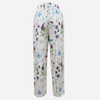 Pantalones Largos con Estampado Floral para Mujeres