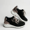 Zapatilla con Suela Ancha y Cordones para Mujeres