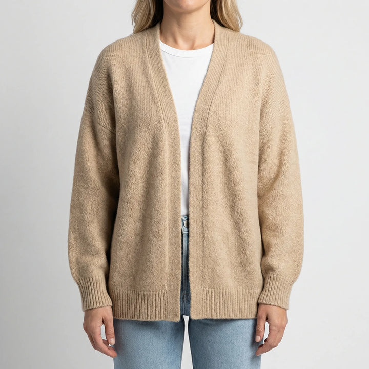 Clesten - Cárdigan de punto con botones para mujer