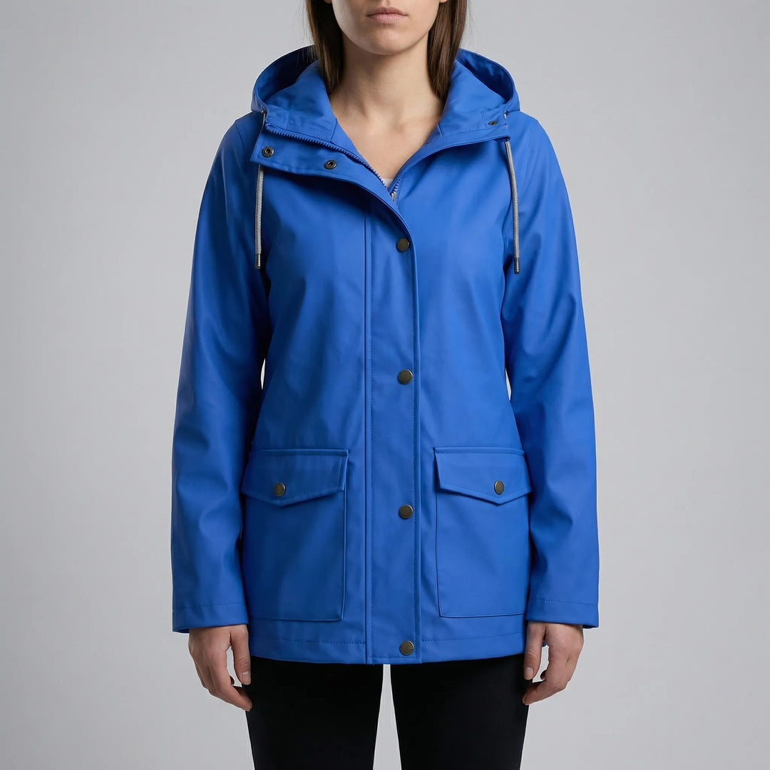 Cloudrift - Chaqueta de exterior con capucha repelente al agua