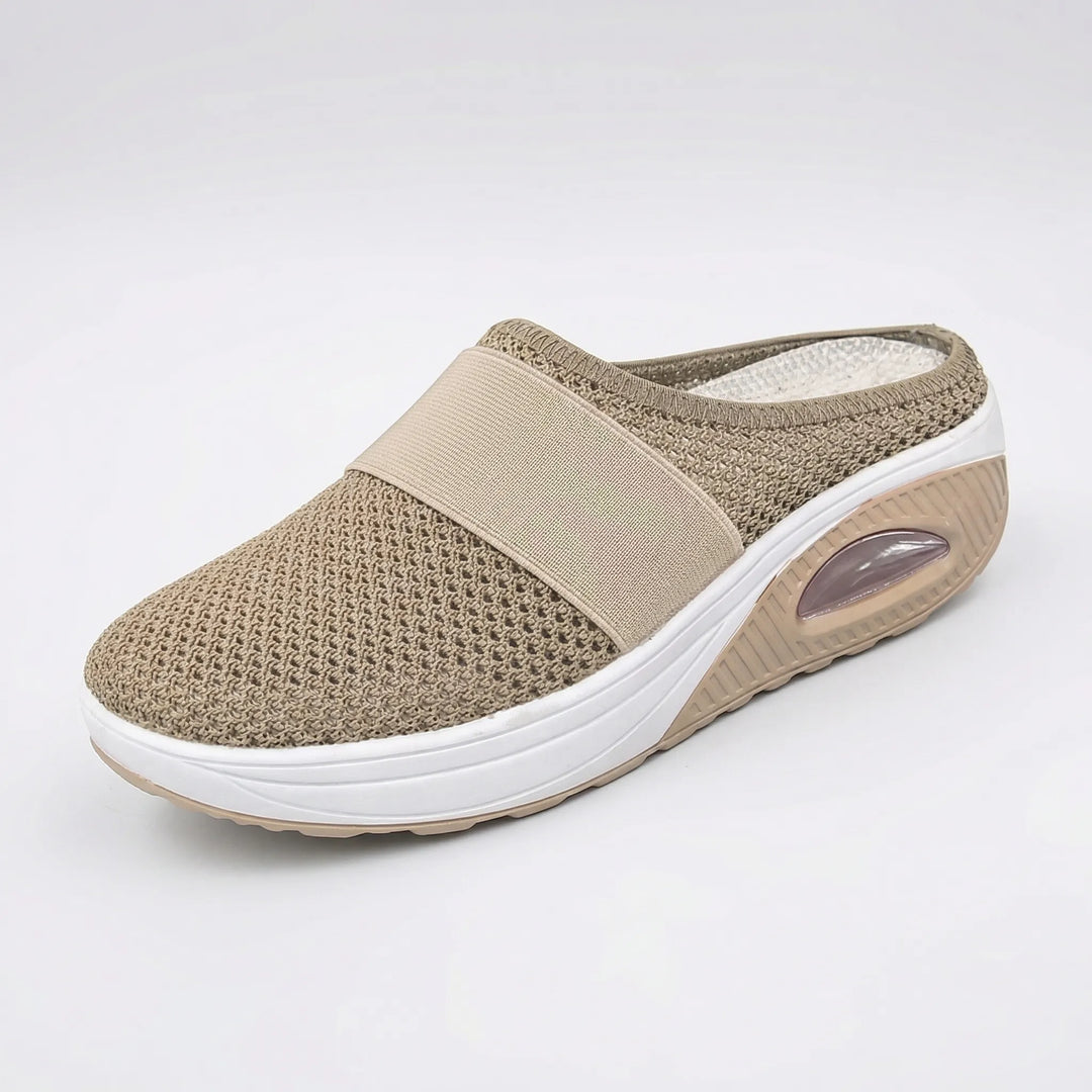 Cloudstep - Zapatillas sin cordones con amortiguación de aire para mujer