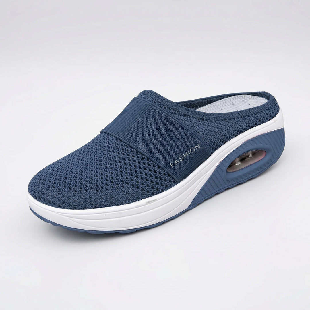 Cloudstep - Zapatillas sin cordones con amortiguación de aire para mujer