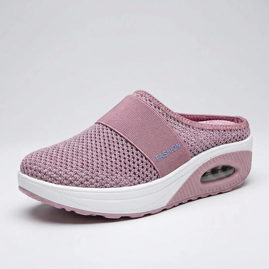 Cloudstep - Zapatillas sin cordones con amortiguación de aire para mujer