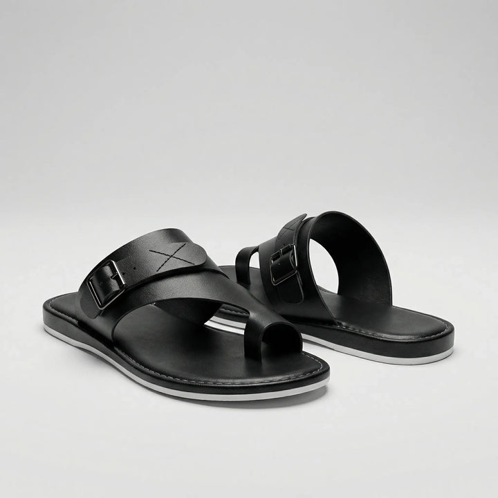 Coastelle - Sandalia sin cordones con punta abierta y hebilla