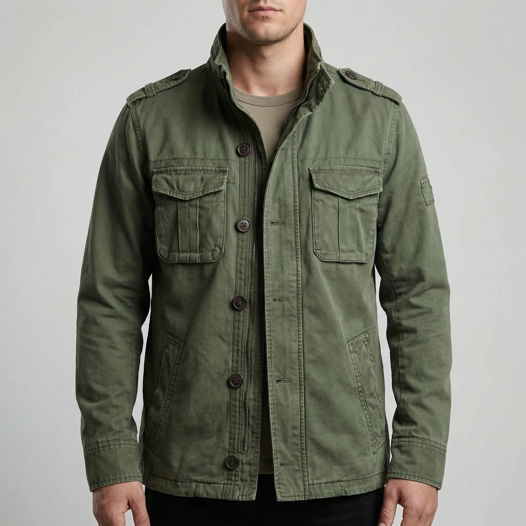 Combatex - Chaqueta militar de camuflaje para hombre